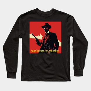 Bass Reeves - Design 1 Long Sleeve T-Shirt